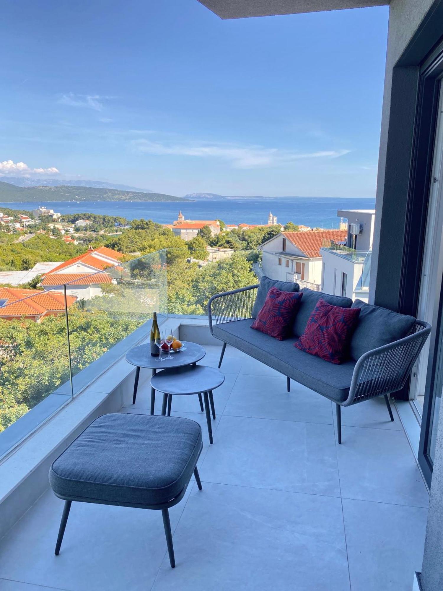 4Star Seaview Penthouse Krk Apartment Veglia Exterior foto