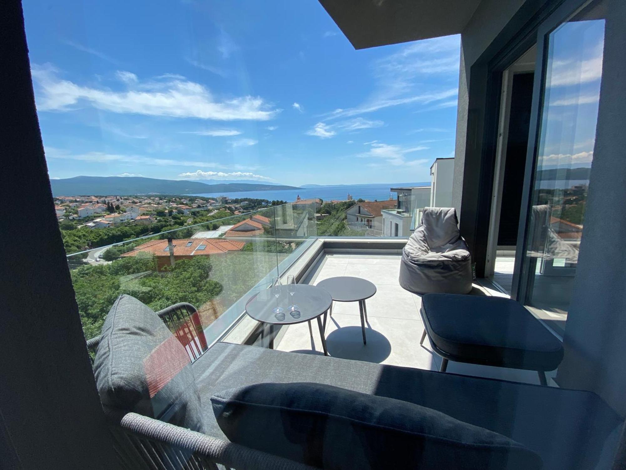 4Star Seaview Penthouse Krk Apartment Veglia Exterior foto