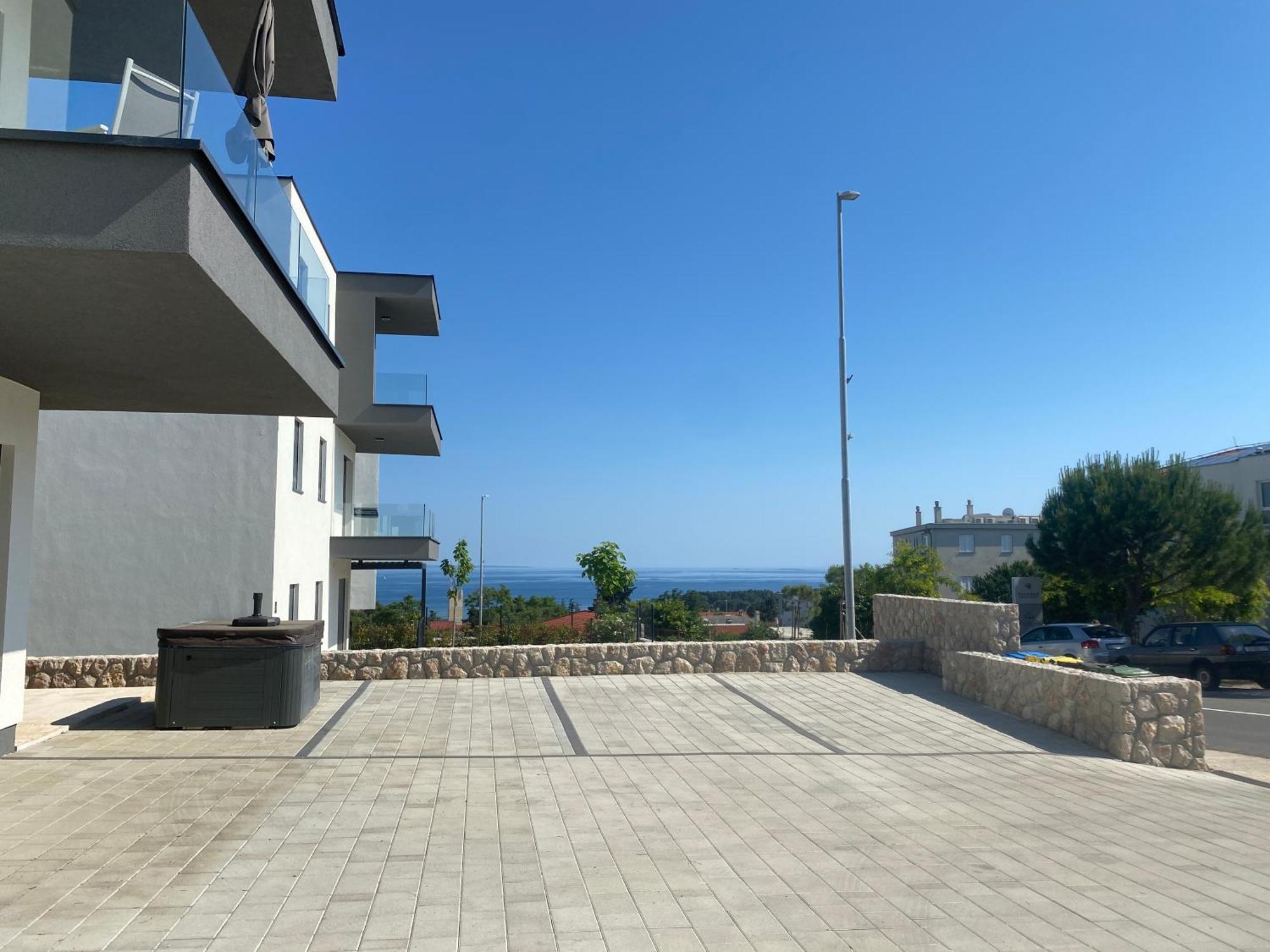 4Star Seaview Penthouse Krk Apartment Veglia Exterior foto