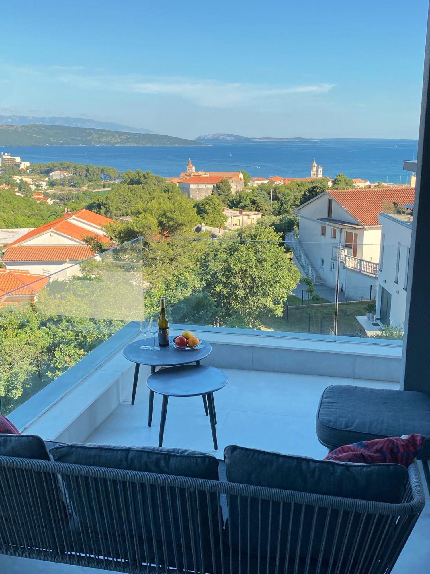 4Star Seaview Penthouse Krk Apartment Veglia Exterior foto